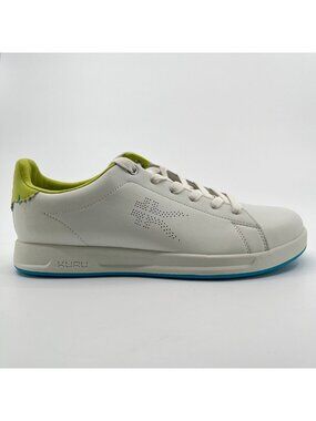Kuru Roam Classic Court Womens Size 9.5 White Athletic Leather Shoes Sneakers